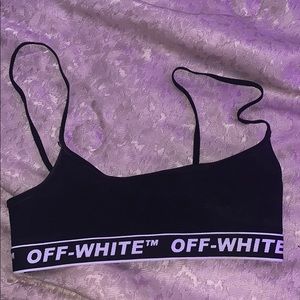 SOLD!!!! Off-White bra size small